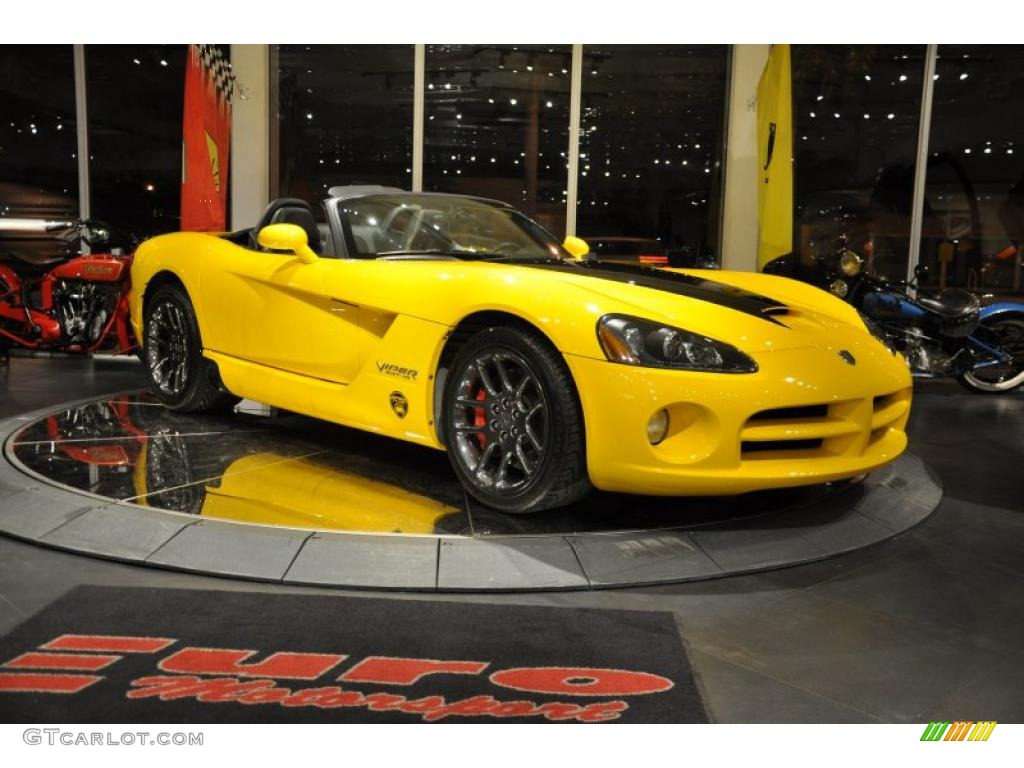 2005 Viper SRT10 VCA Special Edition - Viper Race Yellow / Black photo #29