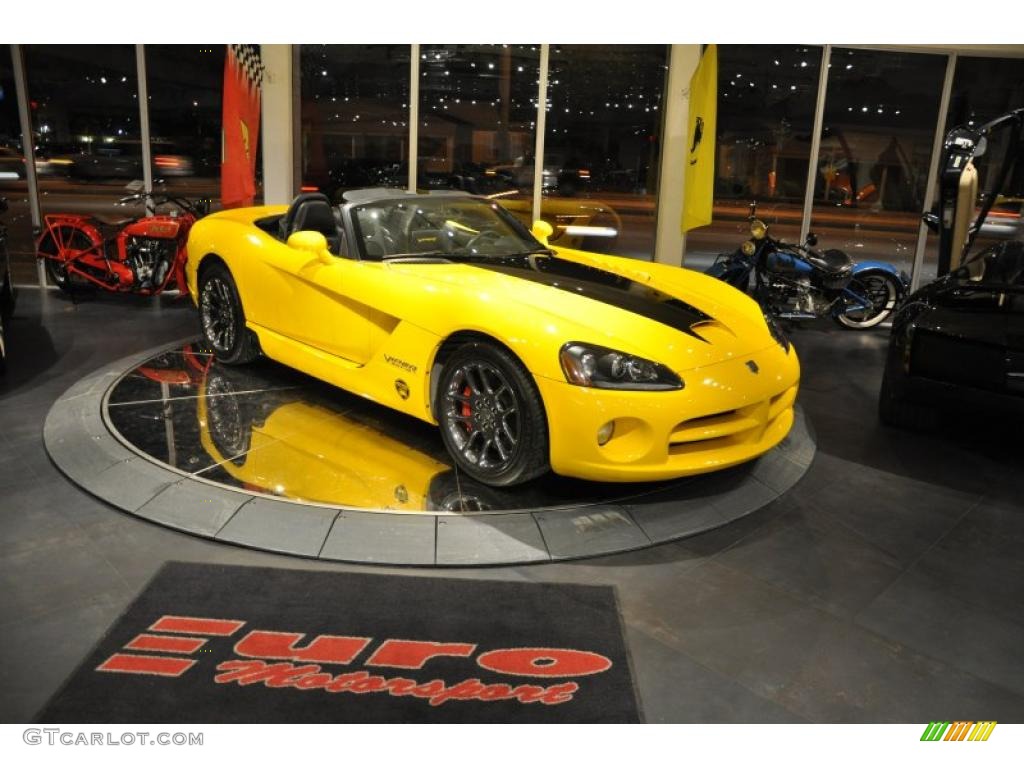 2005 Viper SRT10 VCA Special Edition - Viper Race Yellow / Black photo #30