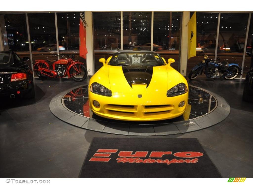 2005 Viper SRT10 VCA Special Edition - Viper Race Yellow / Black photo #32