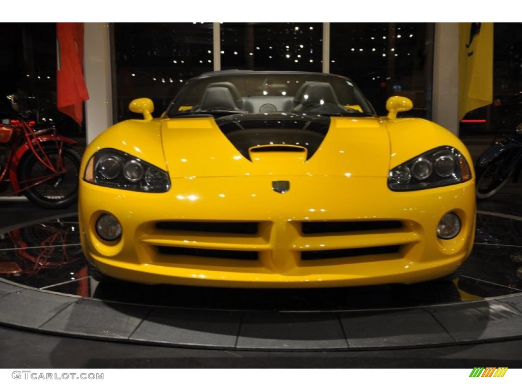 2005 Viper SRT10 VCA Special Edition - Viper Race Yellow / Black photo #33