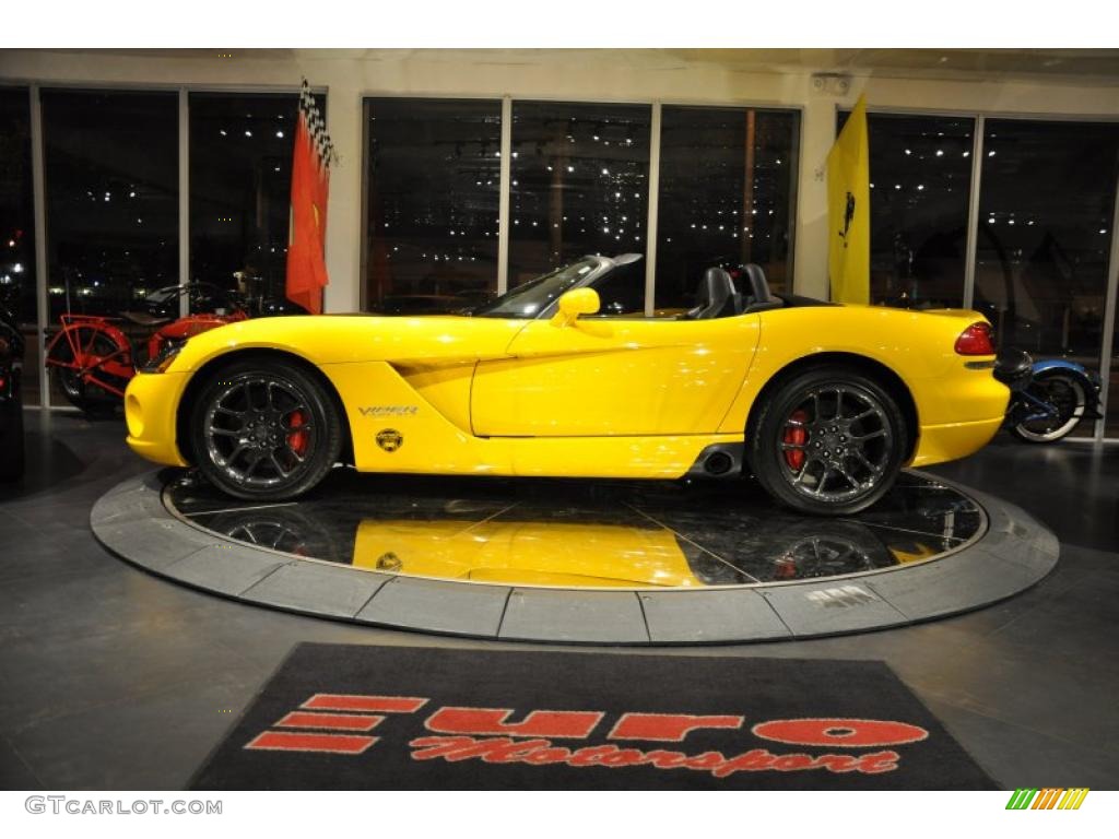 2005 Viper SRT10 VCA Special Edition - Viper Race Yellow / Black photo #37