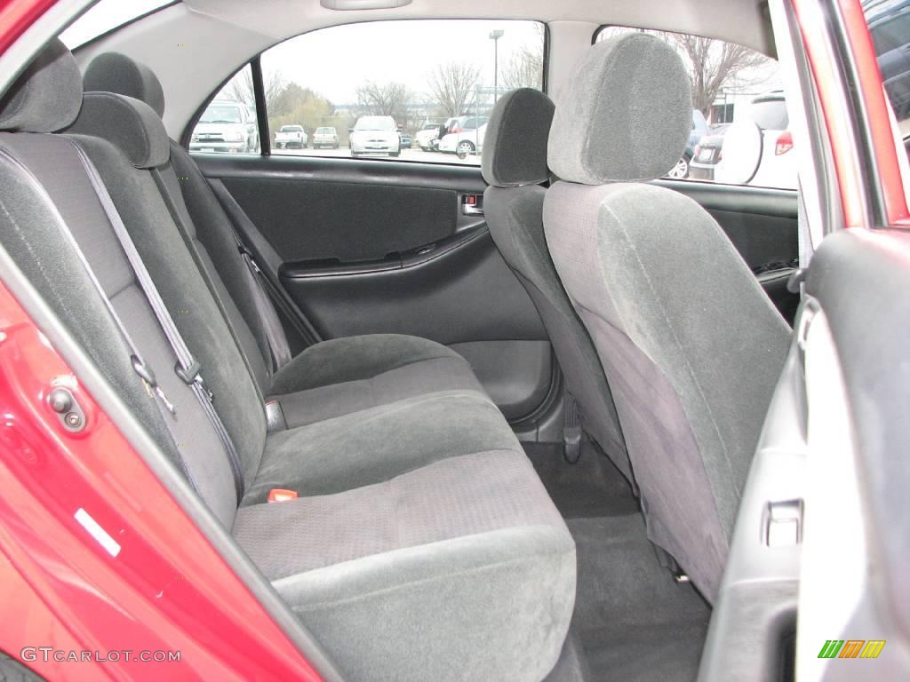 2005 Corolla S - Impulse Red / Black photo #10