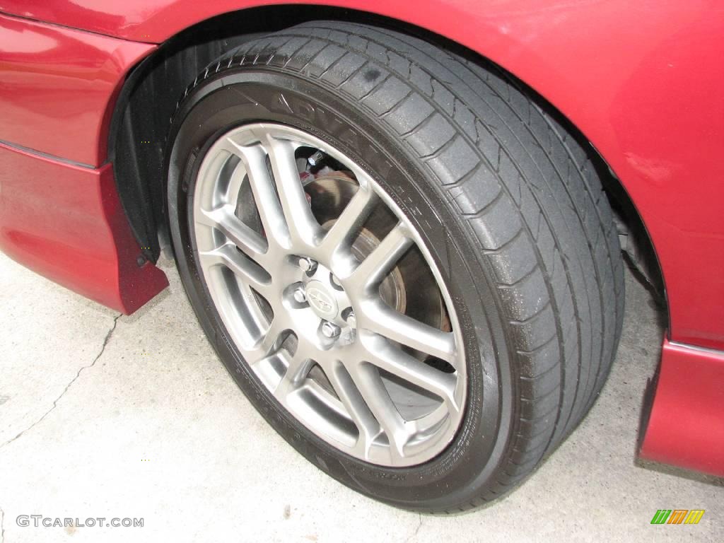 2005 Corolla S - Impulse Red / Black photo #13