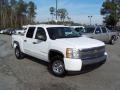 2007 Summit White Chevrolet Silverado 1500 LT Crew Cab 4x4  photo #3