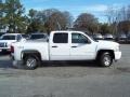 2007 Summit White Chevrolet Silverado 1500 LT Crew Cab 4x4  photo #4