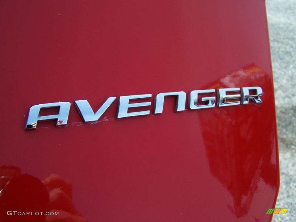 2009 Avenger SE - Tor Red / Dark Slate Gray photo #13