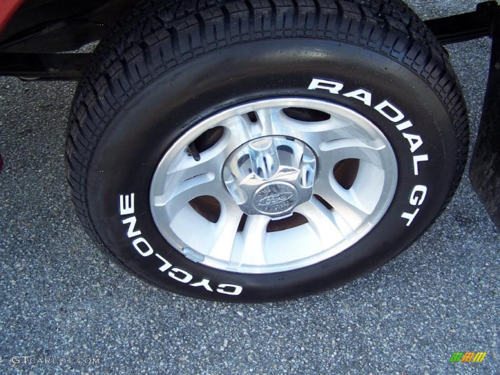 2008 Ranger Sport Regular Cab - Redfire Metallic / Medium Dark Flint photo #9