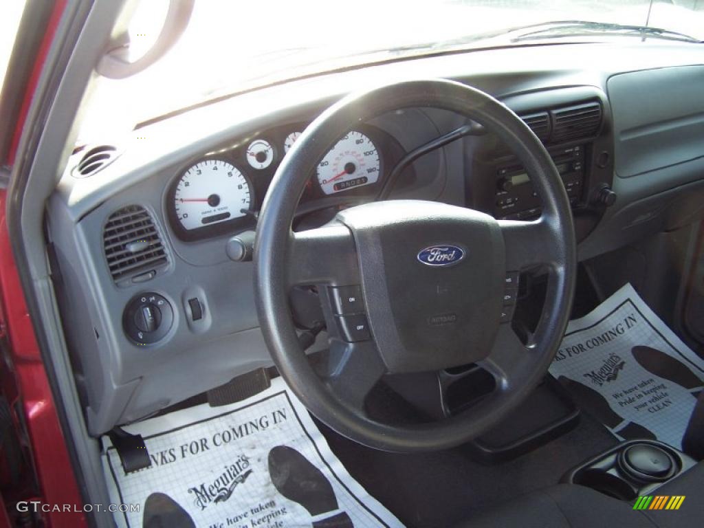 2008 Ranger Sport Regular Cab - Redfire Metallic / Medium Dark Flint photo #21