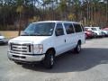 Oxford White 2010 Ford E Series Van E350 XLT Passenger Extended Exterior