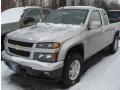 2011 Sheer Silver Metallic Chevrolet Colorado LT Extended Cab 4x4  photo #1