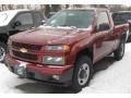 Cardinal Red Metallic 2011 Chevrolet Colorado Work Truck Regular Cab 4x4