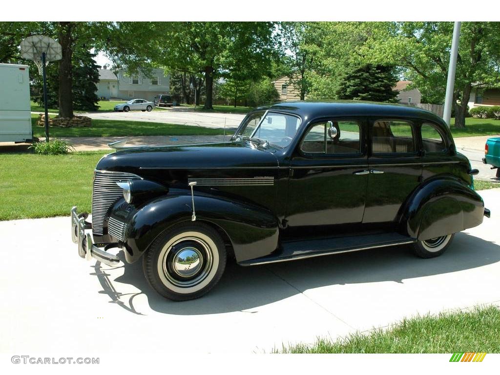 1939 Master Deluxe 4 Door Sport Sedan - Black / Tan photo #17