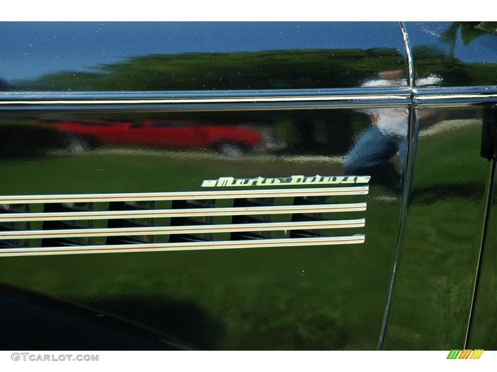 1939 Master Deluxe 4 Door Sport Sedan - Black / Tan photo #21