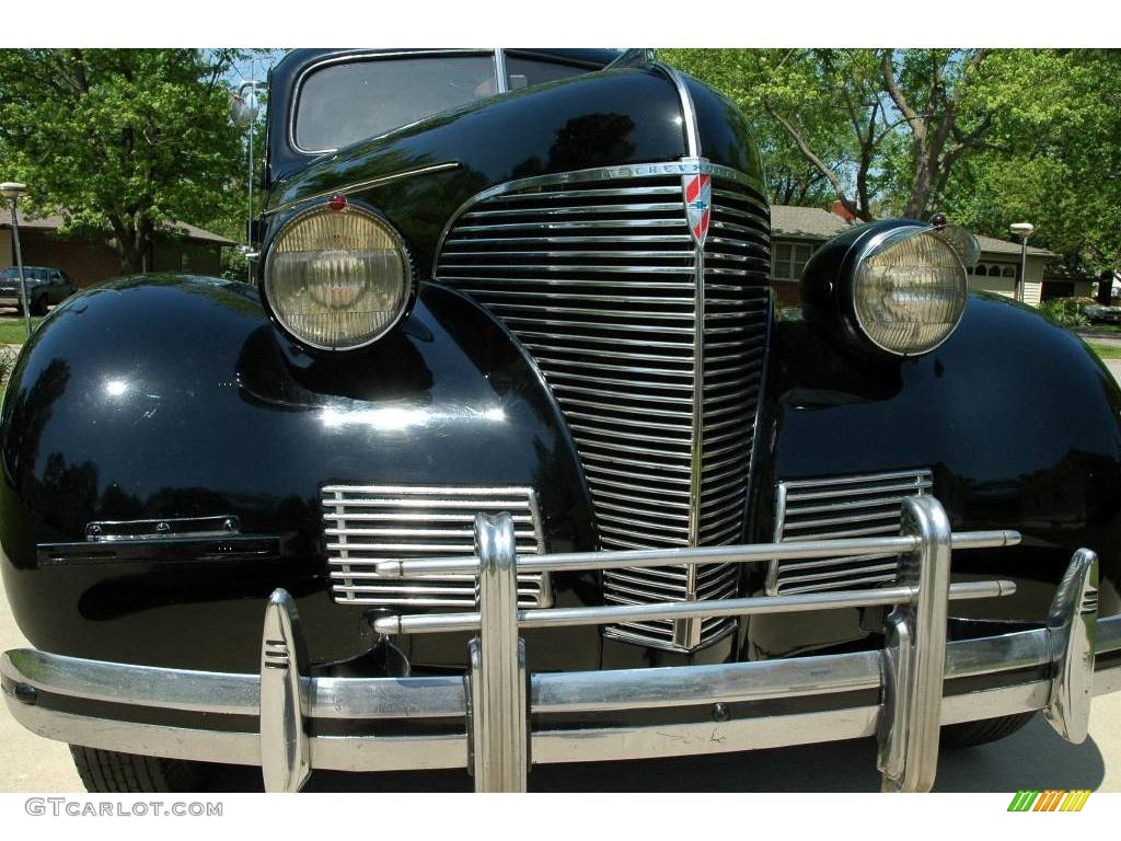 1939 Master Deluxe 4 Door Sport Sedan - Black / Tan photo #27