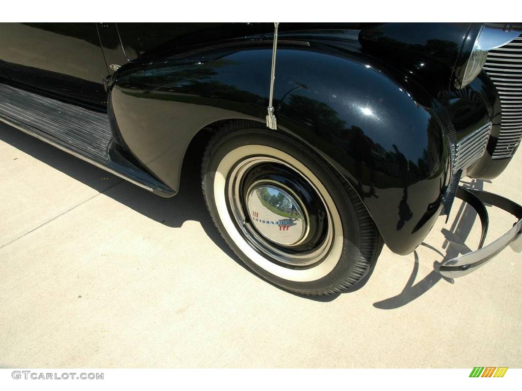 1939 Master Deluxe 4 Door Sport Sedan - Black / Tan photo #33