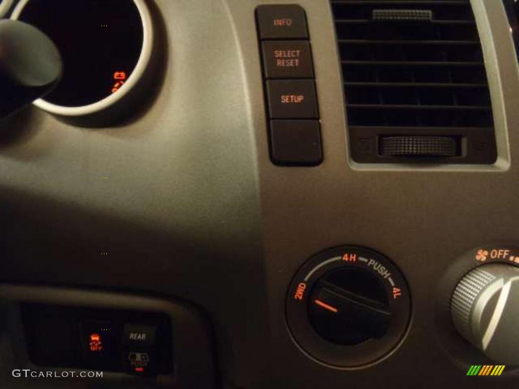 2010 Tundra TRD Double Cab 4x4 - Slate Gray Metallic / Graphite Gray photo #16