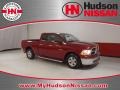 2010 Inferno Red Crystal Pearl Dodge Ram 1500 SLT Quad Cab  photo #1