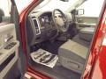 2010 Inferno Red Crystal Pearl Dodge Ram 1500 SLT Quad Cab  photo #13