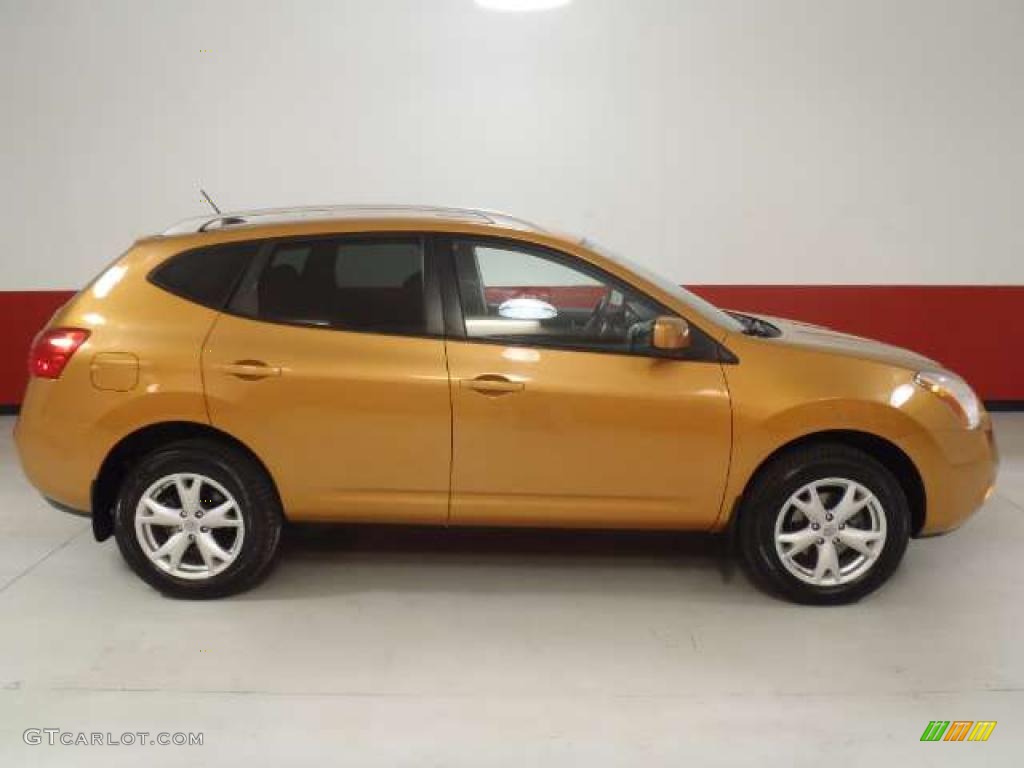 Orange Alloy Metallic 2008 Nissan Rogue SL Exterior Photo #44206237
