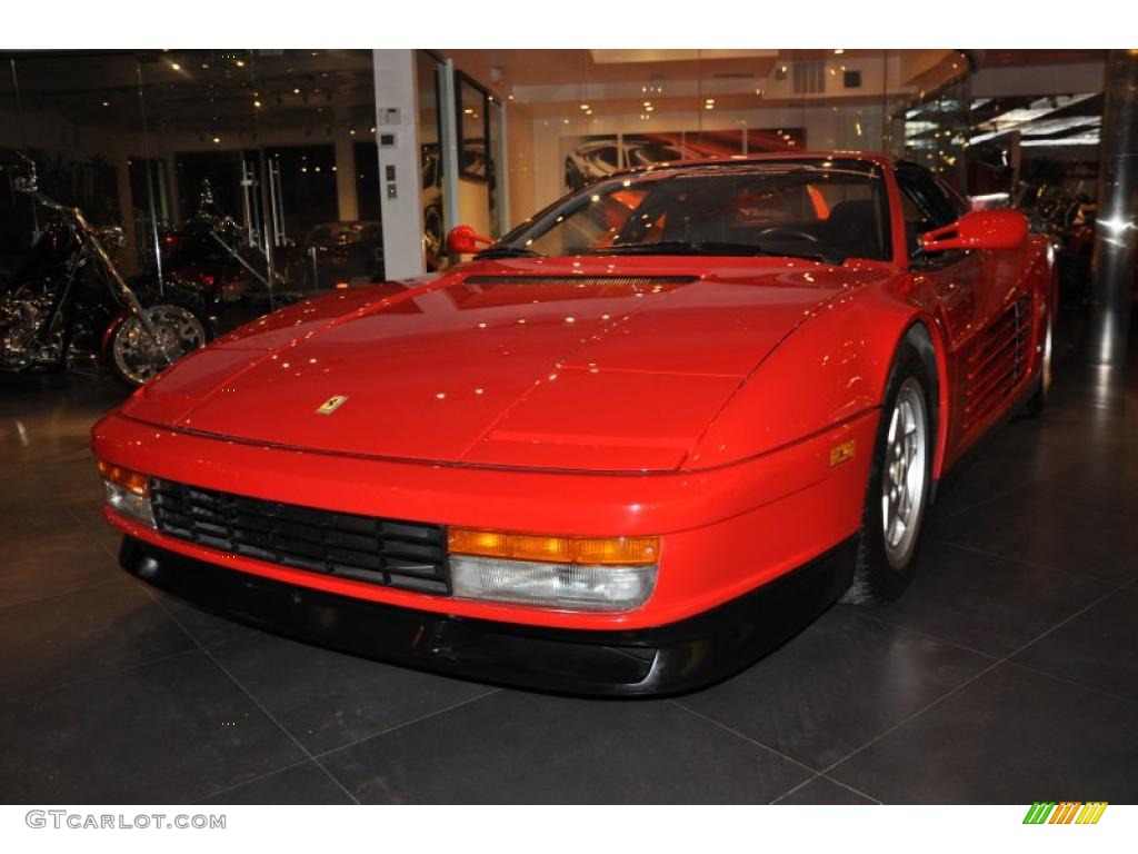 1991 Testarossa  - Red / Black photo #3