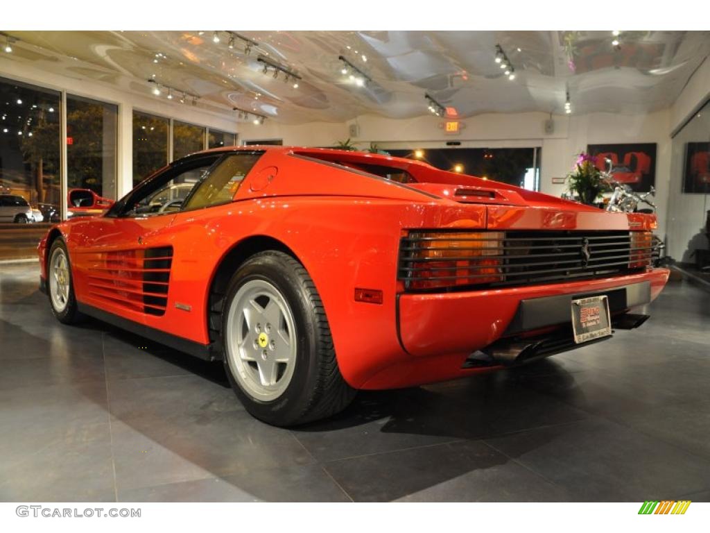 1991 Testarossa  - Red / Black photo #8