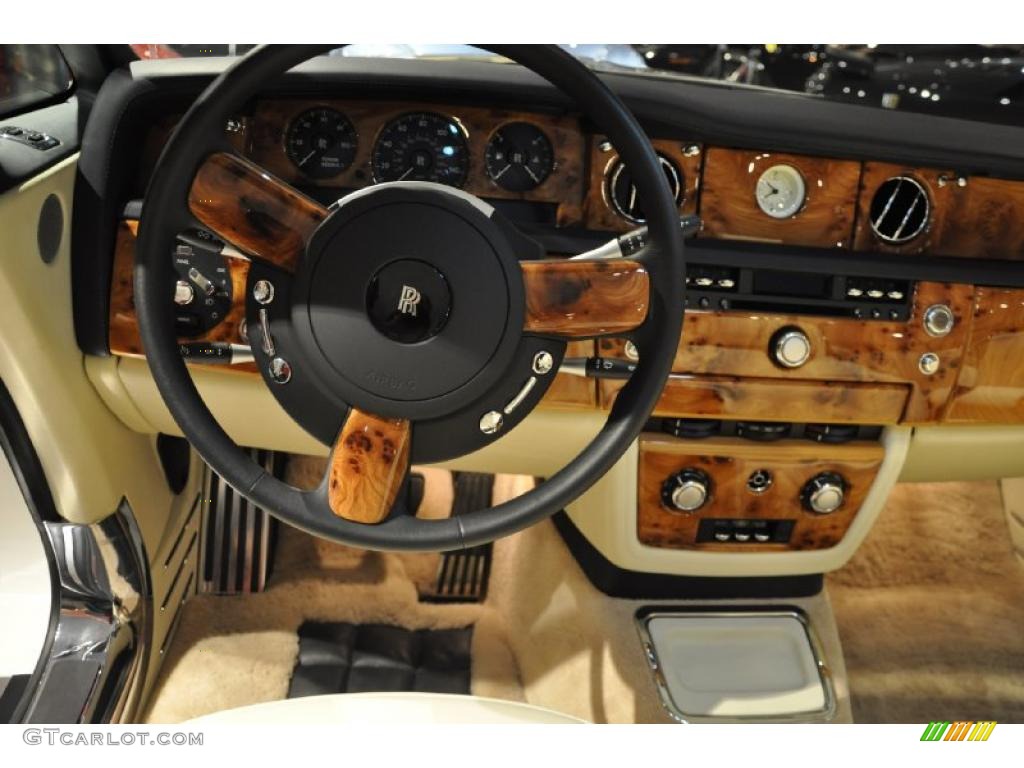 2009 Rolls-Royce Phantom Drophead Coupe Creme Dashboard Photo #44206893