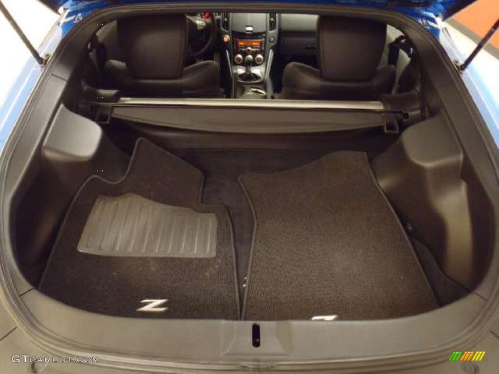 2009 370Z Touring Coupe - Monterey Blue / Black Leather photo #19