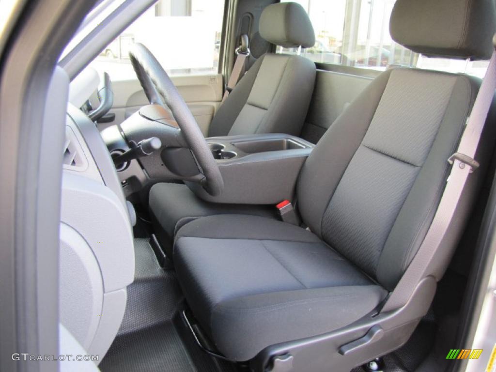 2011 Silverado 1500 Regular Cab - Sheer Silver Metallic / Dark Titanium photo #4