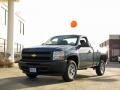 2011 Blue Granite Metallic Chevrolet Silverado 1500 Regular Cab  photo #2