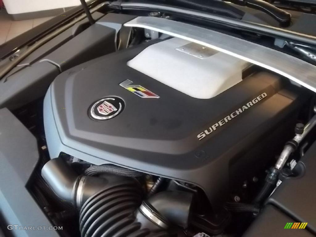 2011 Cadillac CTS -V Coupe 6.2 Liter Supercharged OHV 16-Valve V8 Engine Photo #44209736