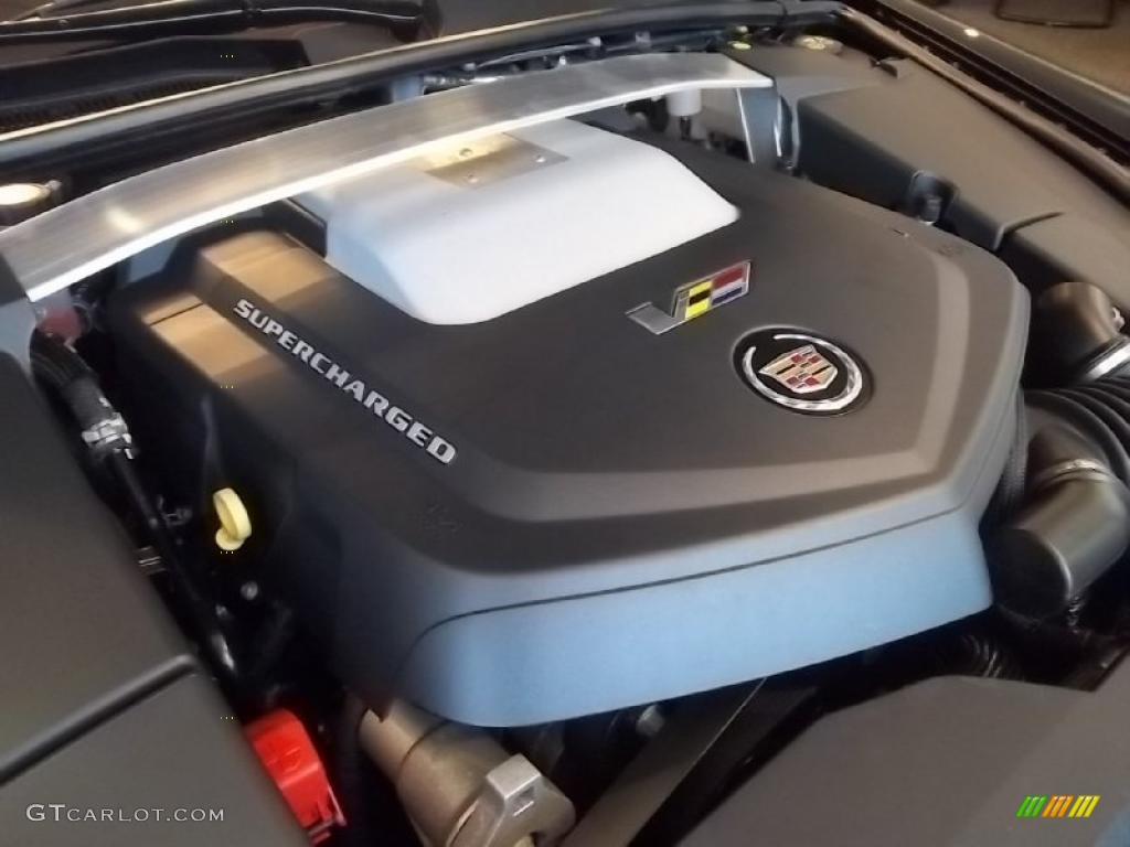 2011 Cadillac CTS -V Coupe 6.2 Liter Supercharged OHV 16-Valve V8 Engine Photo #44209765