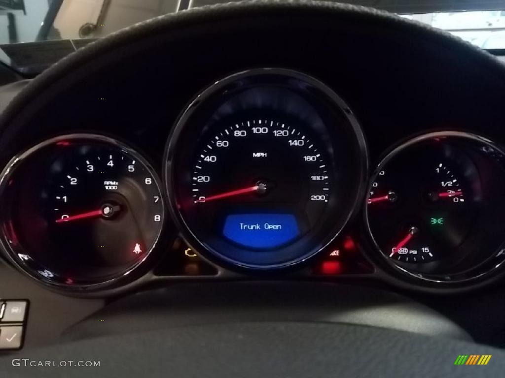 2011 Cadillac CTS -V Coupe Gauges Photo #44209832