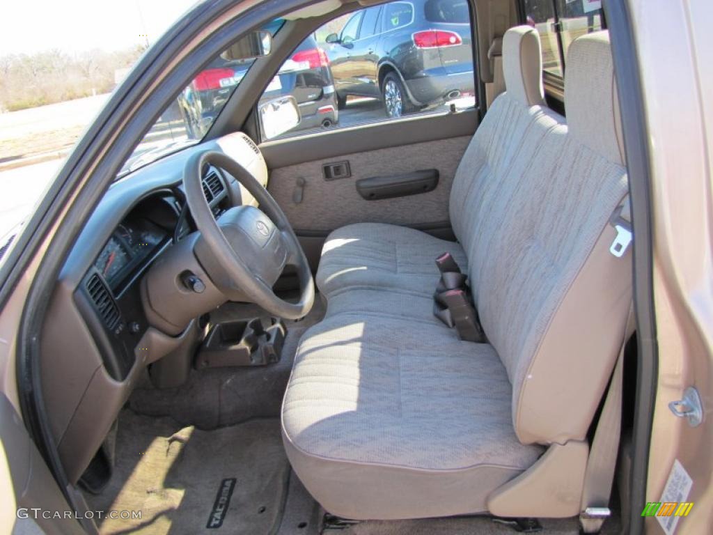 Oak Interior 1999 Toyota Tacoma Regular Cab Photo #44210011