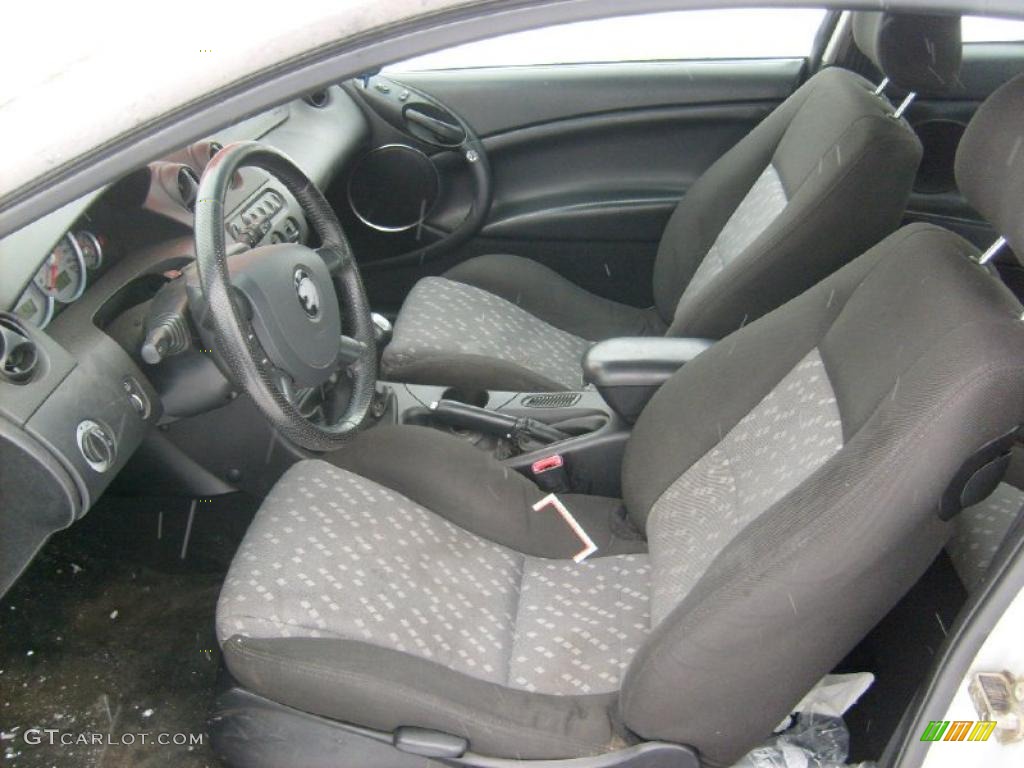 Midnight Black Interior 2001 Mercury Cougar V6 Photo #44211416