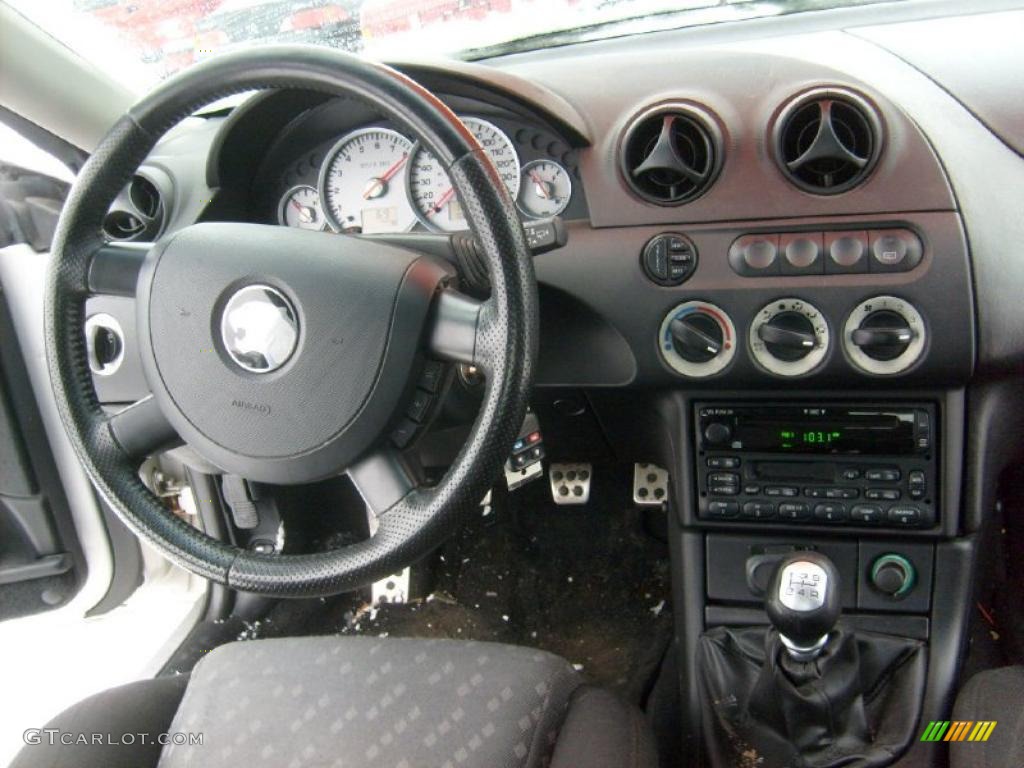 2001 Mercury Cougar V6 Midnight Black Dashboard Photo #44211504