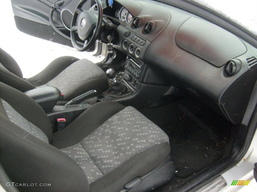 Midnight Black Interior 2001 Mercury Cougar V6 Photo #44211532