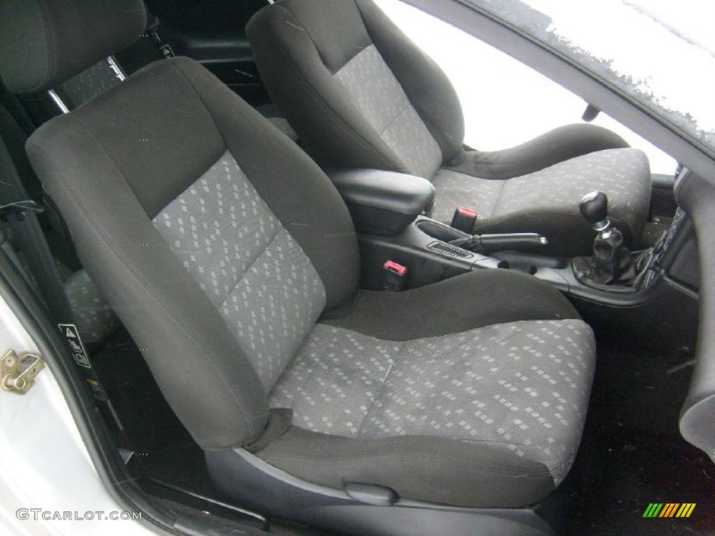 Midnight Black Interior 2001 Mercury Cougar V6 Photo #44211564