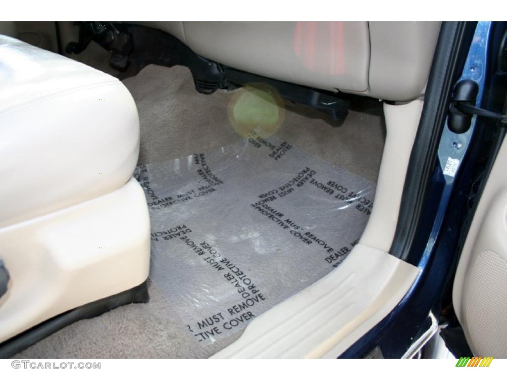 2002 F150 Lariat SuperCrew 4x4 - Charcoal Blue Metallic / Medium Parchment photo #32