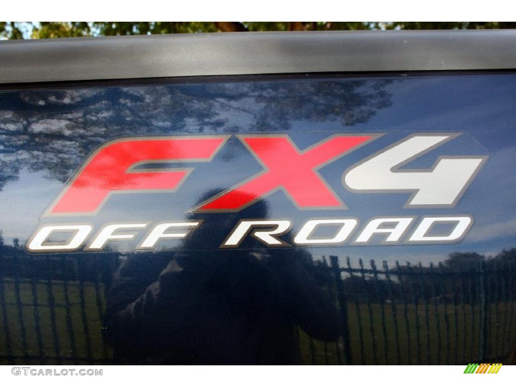 2002 F150 Lariat SuperCrew 4x4 - Charcoal Blue Metallic / Medium Parchment photo #77