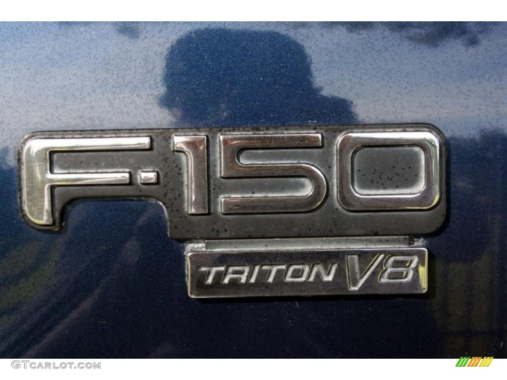 2002 F150 Lariat SuperCrew 4x4 - Charcoal Blue Metallic / Medium Parchment photo #87