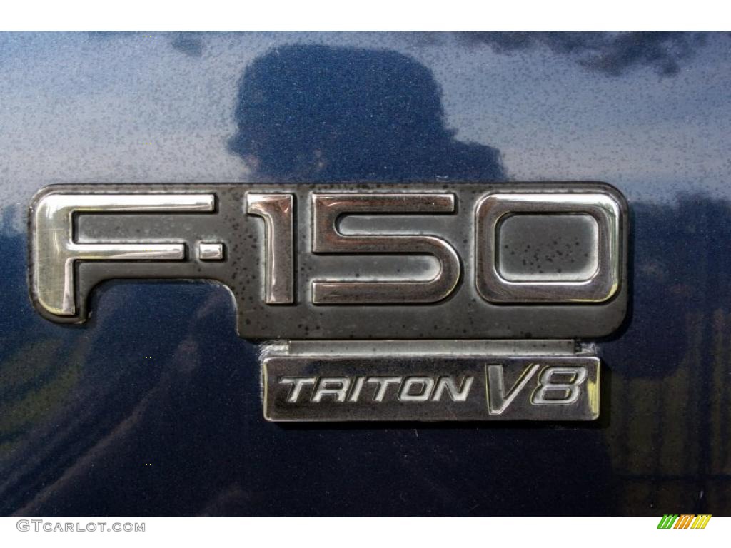 2002 F150 Lariat SuperCrew 4x4 - Charcoal Blue Metallic / Medium Parchment photo #88
