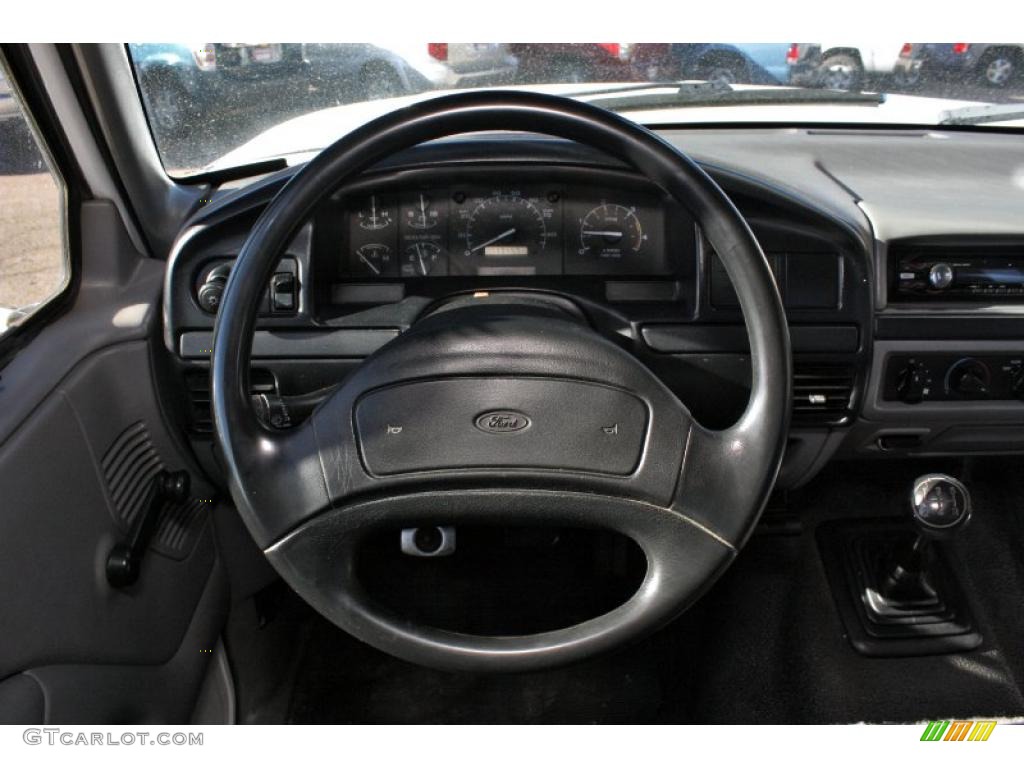 1997 Ford F350 XL Crew Cab Steering Wheel Photos
