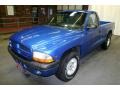 1999 Intense Blue Pearl Dodge Dakota Sport Regular Cab  photo #10
