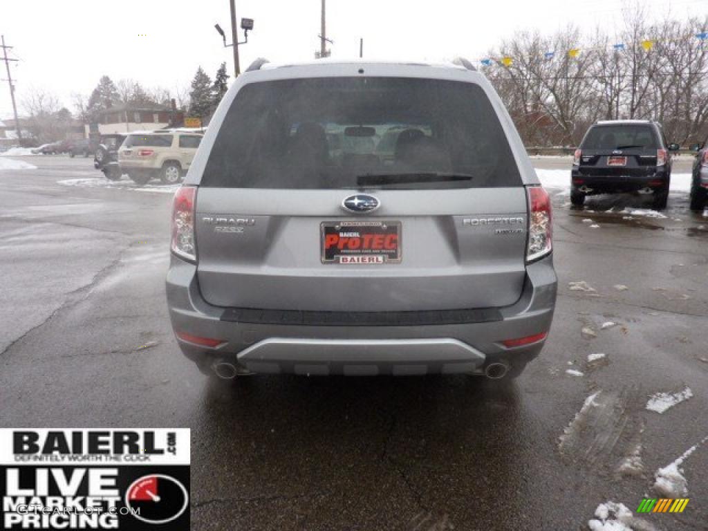 2009 Forester 2.5 X Limited - Steel Silver Metallic / Platinum photo #6
