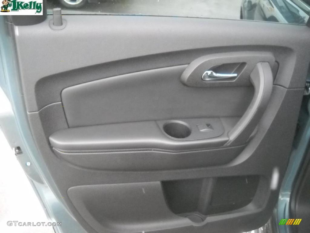 2009 Traverse LT AWD - Silver Moss Metallic / Ebony photo #12