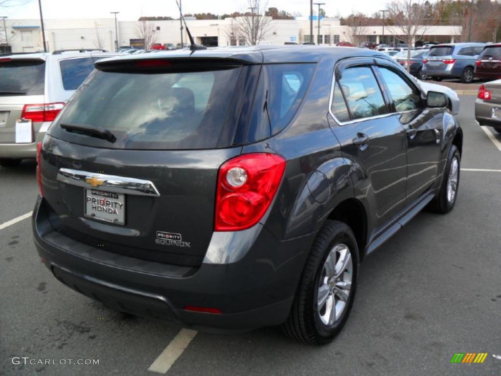Cyber Gray Metallic 2011 Chevrolet Equinox LS Exterior Photo #44217349