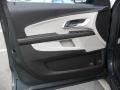 Light Titanium/Jet Black Door Panel Photo for 2011 Chevrolet Equinox #44217409