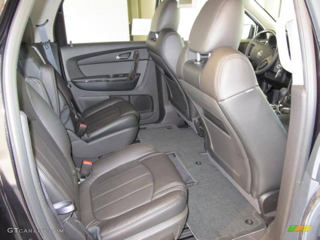 Ebony Interior 2011 GMC Acadia Denali Photo #44217761