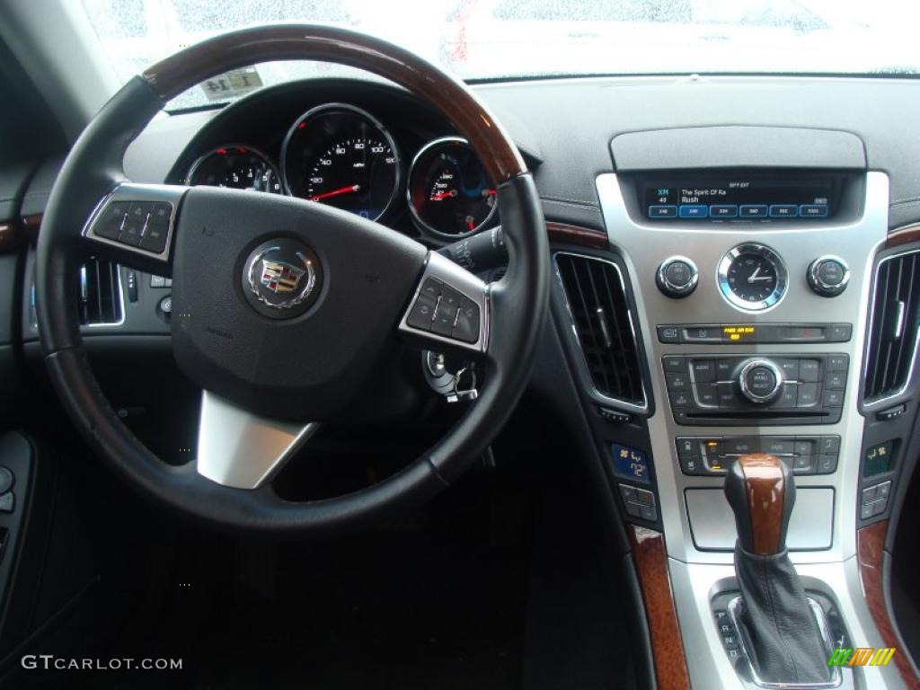 2010 Cadillac CTS 4 3.0 AWD Sedan Ebony Dashboard Photo #44219017