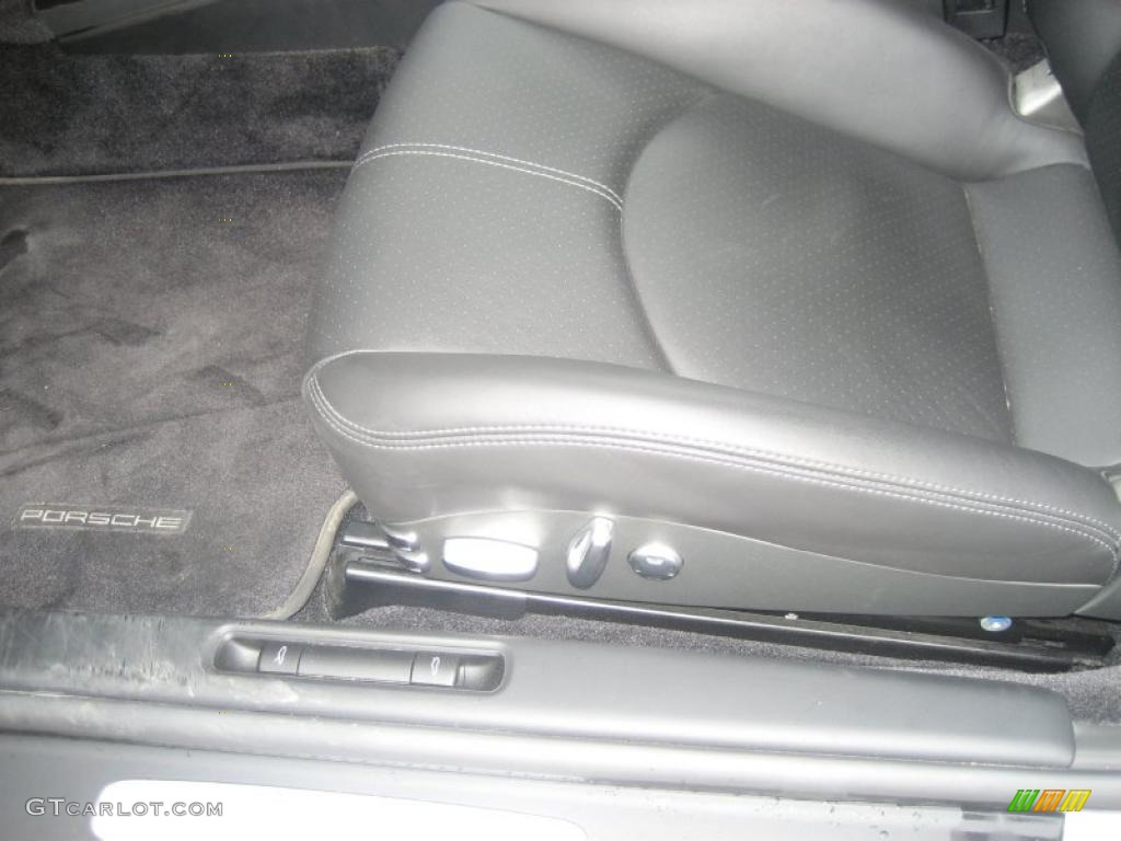 2008 911 Turbo Coupe - Arctic Silver Metallic / Black photo #21